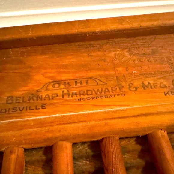 ☘️Sold☘️1920’s Washboard by BELKNAP HARDWARE Hand painted Floral Design - Picture 4 of 9